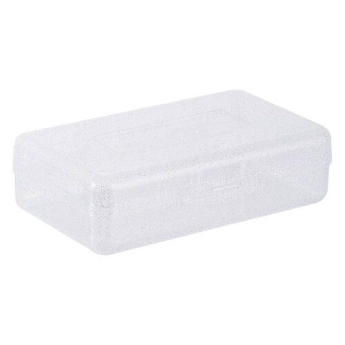 Trousse à crayons transparente multifonctionnelle pour étudiants (1 pièce)