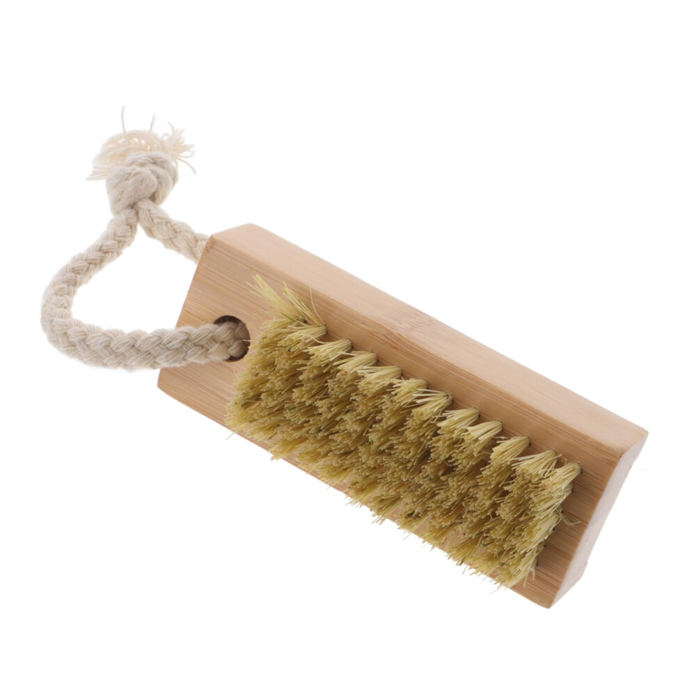 Nail Cleaning Brush Double Sided Soft Bristle Fingernail Brush for Gentle Manicure at Home