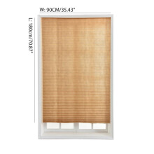 Big Save! Pleated Paper Shades Room Darkening Window Blinds (Magic Sticker Style)