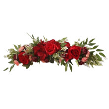 Bloemen voor de trouwboog, kunstmatige rozen, bloemenslinger voor decoratie, rozen