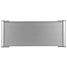 Blank dørnavneplade Afdeling Kontor Dørskilteplade Aluminium dørskilteplade