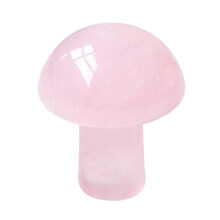 WinysinCrystal Agatess, piatră semiprețioasă în formă de ciupercă, cuarț roz lustruit și ametist, bijuterie decorativă pentru ghiveci,
