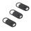 Lot de 3 caches d'objectif pour webcam en ABS 1