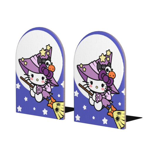 2 πακέτα βιβλιοστάτες Hello Kitty χαριτωμένο πώμα βιβλίου κινουμένων σχεδίων βαρέως