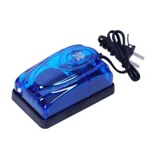 1.5m Tube + AQ-708A Transparent Single Hole Sand Head (A) Plug-in Oxygen Pump for Fish Tank Aeration, Compatible with AQ-908A