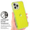 Capa para celular 2 em 1, compatível com iPhone 14 Plus, capa traseira híbrida à prova de choque e quedas em cor sólida. 5