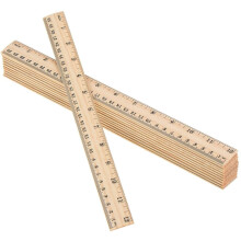 10 Pack Wooden Ruler 12 Inch Rulers Bulk Wood Measuring Ruler Office Ruler