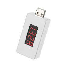 Mobile Phone Battery Repairer Overcharge Overpower over Discharge Protection Battery Voltage and Current Detector White