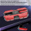 Avtoify Mechanical Wind Wireless Bluetooth Headset HD Call Gaming Low Latency Bluetooth Headset Red 5