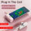 Ασύρματο power bank Capsule mini μεγάλης χωρητικότητας, εξωτερική μπαταρία έκτακτης 3