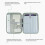 Bluethy Τσάντα Tablet 11/13 ιντσών συμβατή με iPad, Φορητή θήκη ταξιδιού με λαβή και 7