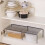 ODOMY Expandable Kitchen Shelf - Pantry Organiser Storage Rack 4