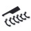 Silicone Nose Shaper Set with Adjustable Corrector Inserts, 6Pcs Comfortable Custom Fit Tools 5
