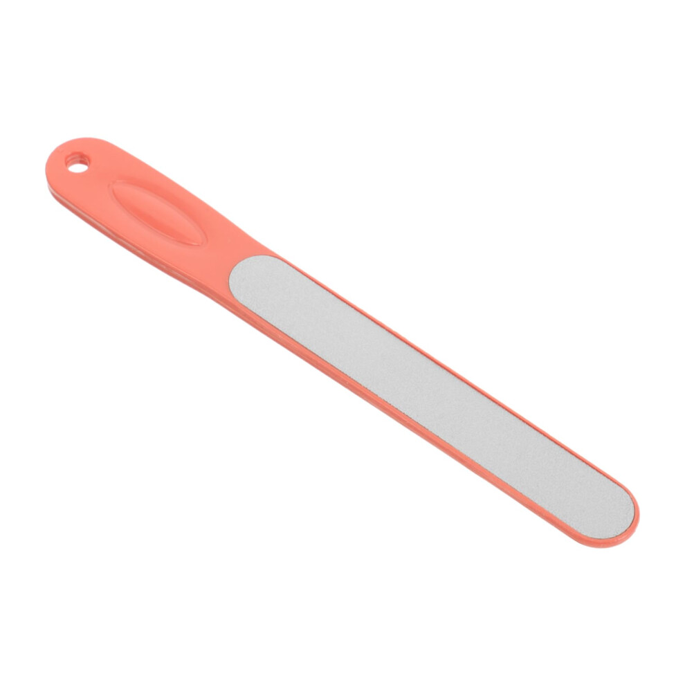 Stainless Steel Nail File for Manicure and Pedicure with Ergonomic Grip and Precision Nail Shaping
