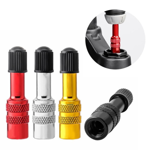 BULESON Anti Slip Pattern Bicycle Gas Extension Conversion Nozzle for Easy Usage 2