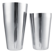 Cocktail Shaker - Stainless Steel Wine Cocktail Shaker Set Mixing Making Drinking Container Barware(800/600ML)