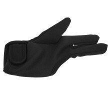 Heat Resistant Hair Styling Glove with ThreeFinger Design for Curling and Flat Iron Burn Protection