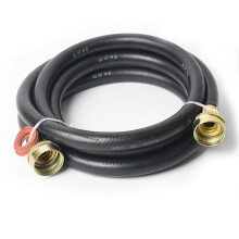Thrifco Plumbing4400743 8 jalkaa pitkä pesukoneen letku, jossa 3/4 tuuman GHT-liittimet molemmissa päissä, 5 kpl pakkaus
