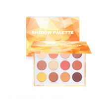 Glitter Eyeshadow Palette Waterproof Long Lasting Shimmer Eye Makeup Kit for Women Girls 3 Colors