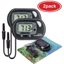 LCD Digital Aquarium Thermometer Fish Tank Water Terrarium Temperature