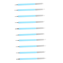 Dual Ended Nail Art Dotting Tools Set with Precision Tips for UV Gel and DIY Manicure Designs