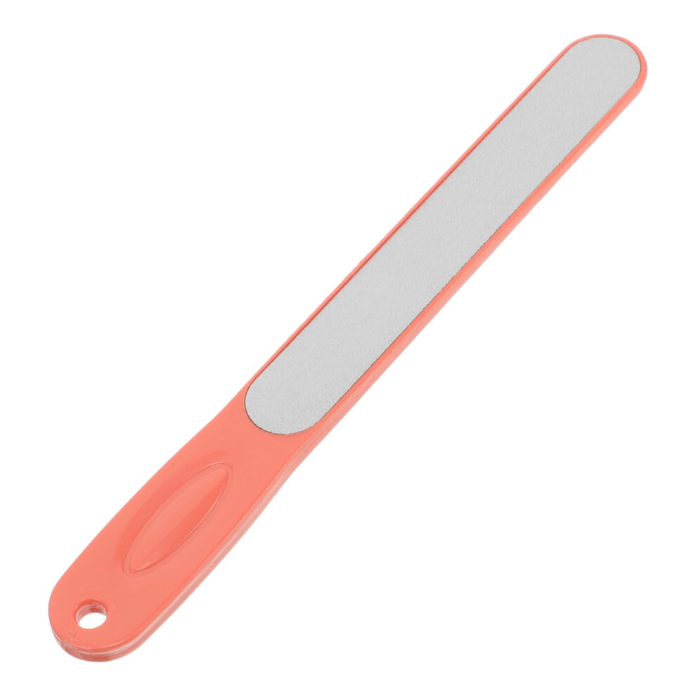Stainless Steel Nail File for Natural Nails, Durable Metal Nail Care Tool for Fingernails and Toenails