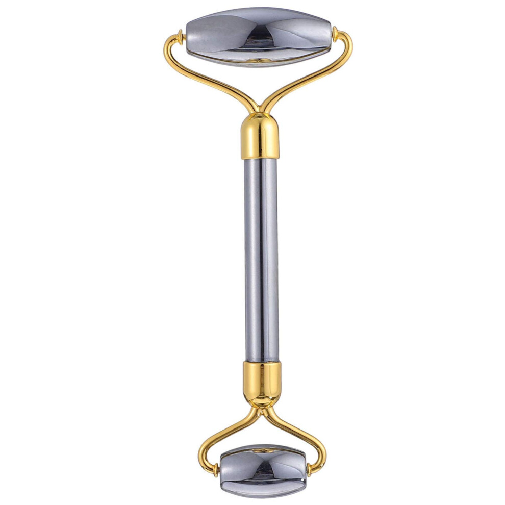 Golden Face Roller Stainless Steel Facial Massager For Puffiness, Eye Bags And Wrinkles Â