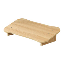 Wooden Foot Stool Under Desk Foot Rest with Ergonomic Leg Support and Stable NonSlip Base