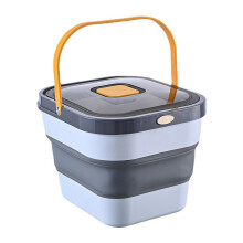 Large Capacity Airtight Pet Food Storage Container with Foldable Design and Transparent Lid for Cats and Dogs
