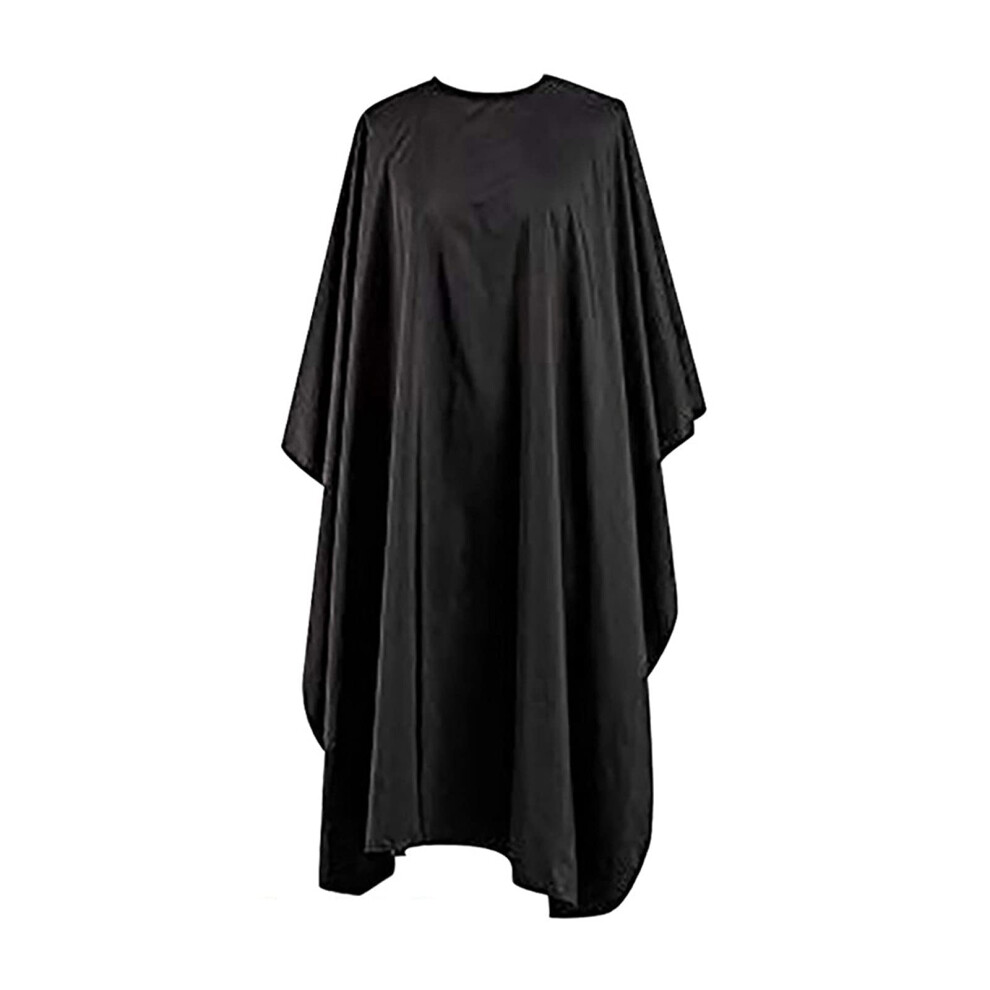 Barber Cape Waterproof Nylon Hair Cutting Cape with Adjustable Snap Closure for Salon and Home Use