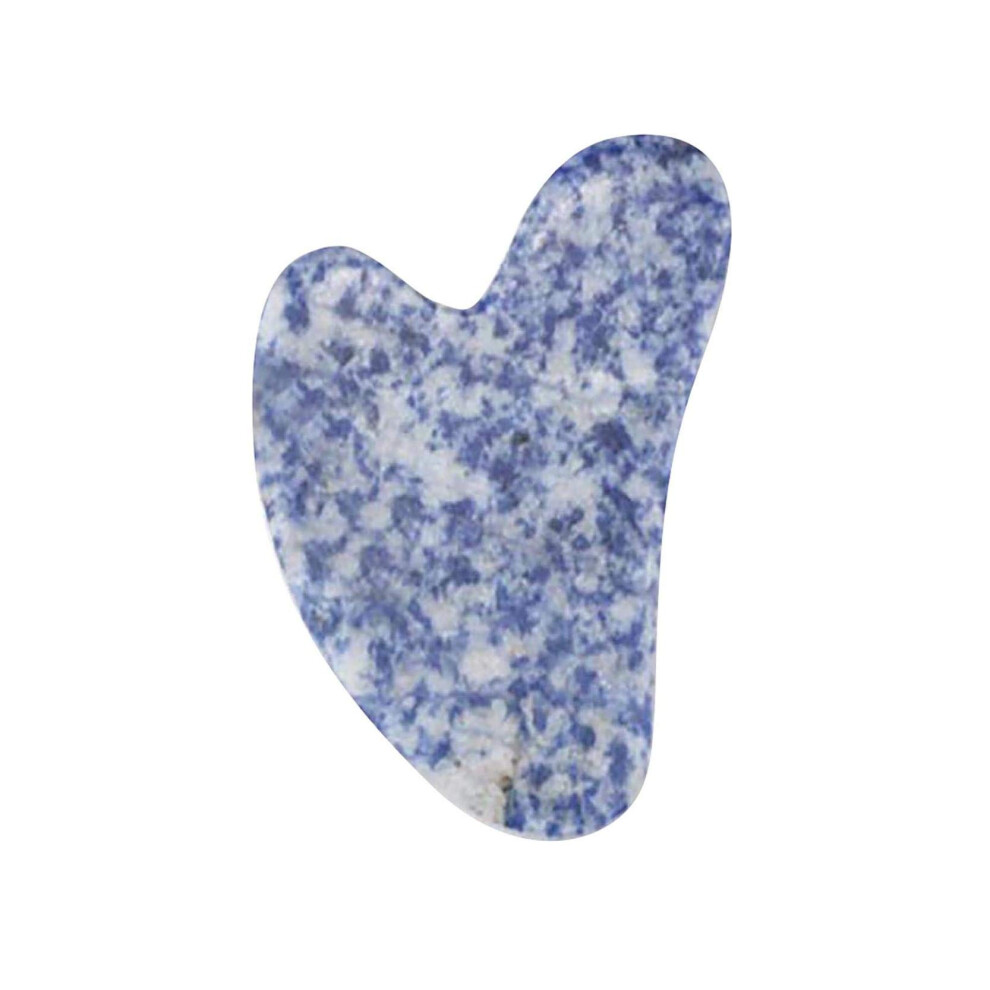 Gua Sha Facial Massager Natural Quartz VShaped AntiAging Face Neck Lifting Tool