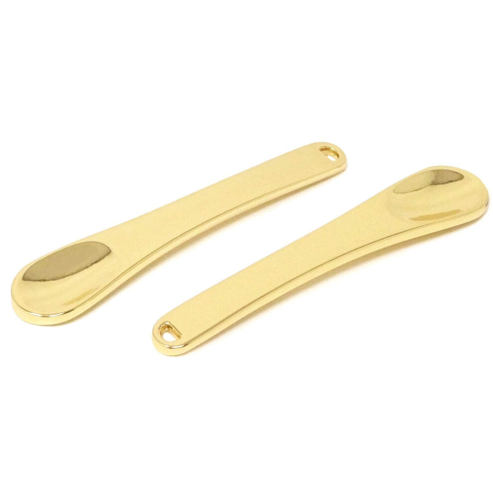2 Pcs Mini Metal Makeup Spatula for Skincare, Reusable Facial Mask Applicator Spoon
