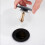 Matte Black Basin Waste Pop Up Bathroom Sink Push Button Click Clack Plug 66Mm 4