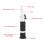Growcolor 1.000-1.130 Wort Specific Gravity Refractometer Beer Fruit Juice Wine Sugar Test Gravity Refractometer 7