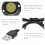 Φωτισμός Οθόνες LED USB Μικρό προβολέα Κοσμήματα Επαναφορτιζόμενες μπαταρίες 2