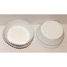 Caissettes de cuisson en papier blanc ICERUN, approuvées par la FDA (200 unités)