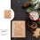 Moule à biscuits original (couleur bois), outil de décoration de gâteaux 4