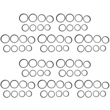 80 deler adapterringsett for oppstigning, inkluderer 49–52 mm, 52–55 mm, 55–58 mm, 58–62 mm, 62–67 mm, 67–72 mm, 72–77 mm, 77–82 mm