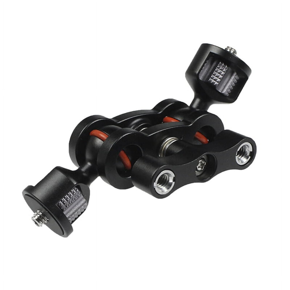 Double Arm Mount Rotatable Arm Mount Camera Gimbal Bracket Arm With 1/4Inch Screw 9499224665613