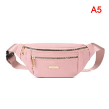 Športová ľadvinka pre ženy, crossbody, peňaženka, opasok, cestovné puzdro na telefón - výpredaj{GKS} ružová