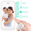 Jacenvly Black Tech Telecomando wireless Bluetooth per selfie, anello indossabile, compatibile con iPhone e Android, per fotocamera e video. 6