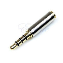 Adattatore convertitore stereo da jack maschio da 3,5 mm a jack femmina per cuffie da 2,5 mm