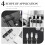 Κλιπ καλωδίου USB Wire4Pcs, βάση διαχείρισης, επιδιόρθωση δεδομένων, διοργανωτής, 5