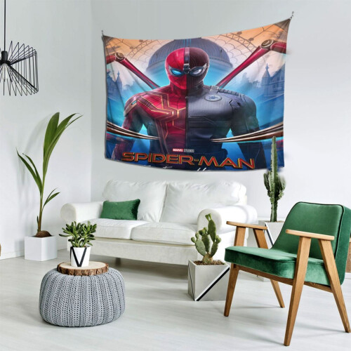 Spider-Man Ταπισερί τοίχου διακόσμηση σπιτιού για αγόρια, κορίτσια διακόσμηση 2