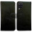 Capa de couro preta para Samsung Galaxy A12 / A12 5G - Proteção 4