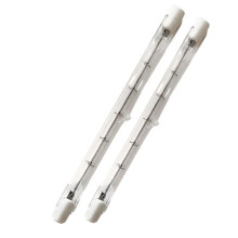500W R7s Röhre 118mm Halogen Dimmbar Warmweiß 2800K Lineare R7s Stiftlampe 11000lm AC 200-240V (5er-Pack)