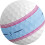 Tour Stribet Golf Lyseblå 5