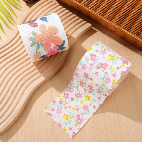 Eease toiletpapier met bloemenprint - 2 rollen 1