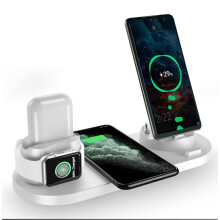 Trådløs oplader, bærbar opladningsdock, trådløs oplader, hurtig opladningsstation