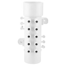 Rozdzielacz hydrauliczny basenowy Leylor - 1,5 cala, 10 mm, 10-portowy rozdzielacz hydrauliczny basenowy z PVC z 6 korkami do wanien z gorącym